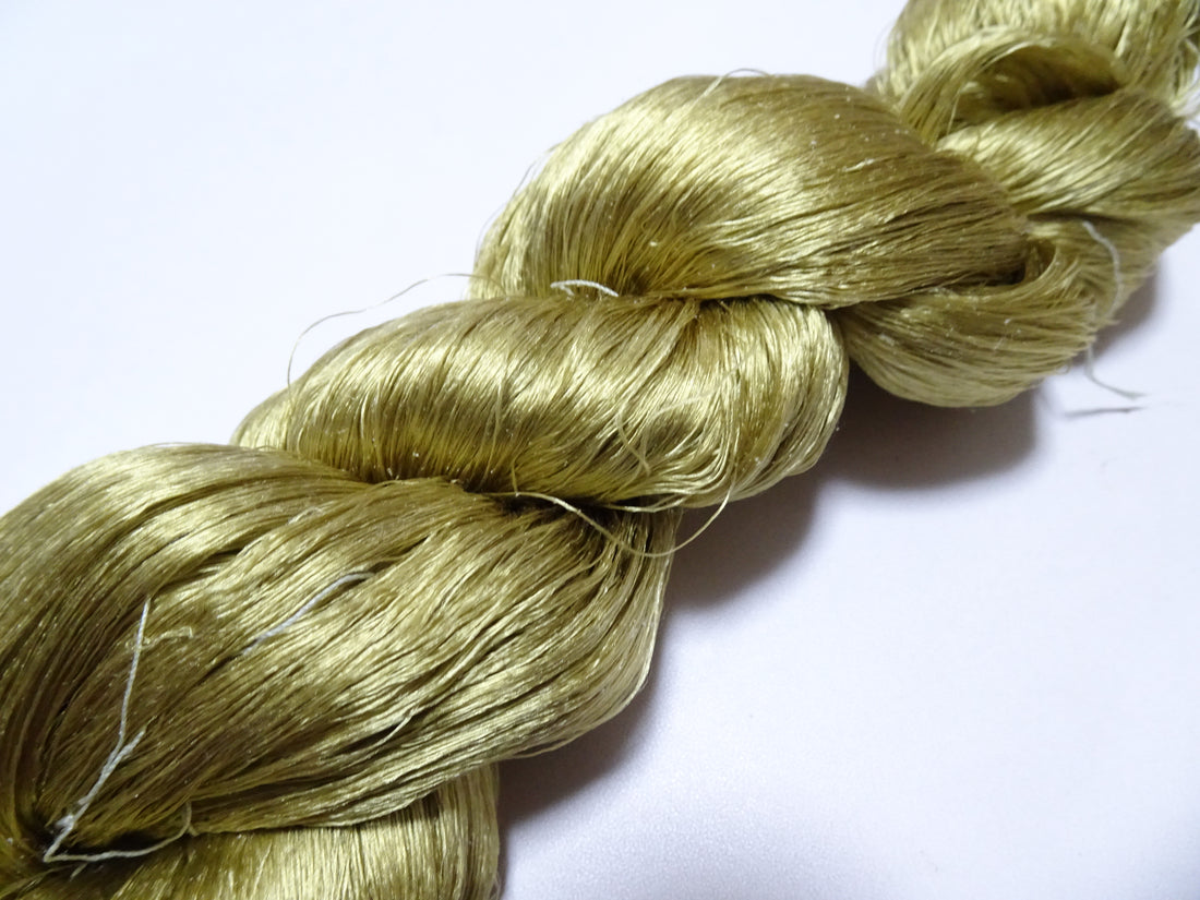 Japanese Vintage Twisted Silk Thread Embroidery 18162