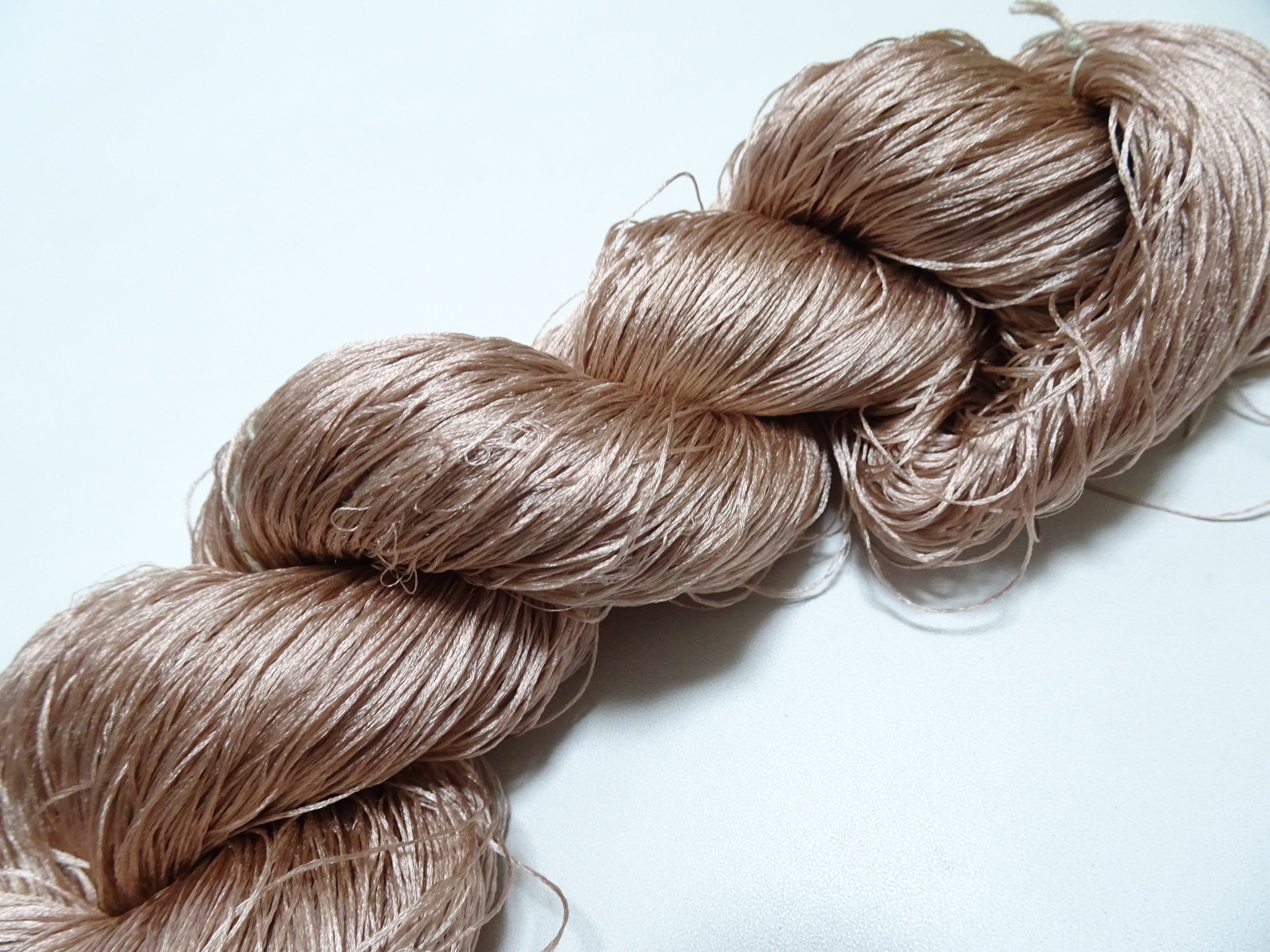 Japanese Vintage 6 Loose-Twist Silk Threads 19287