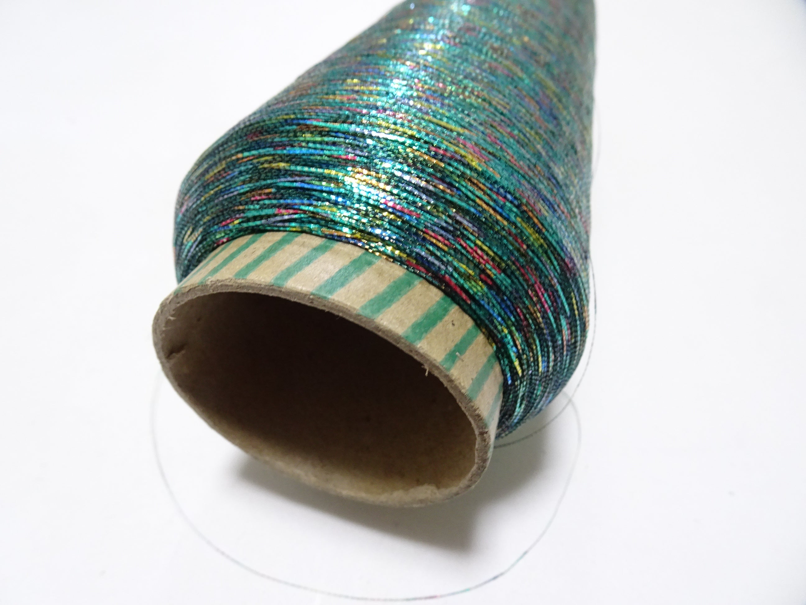 Super rare! Japanese vintage metallic thread embroidery 3000M 9382
