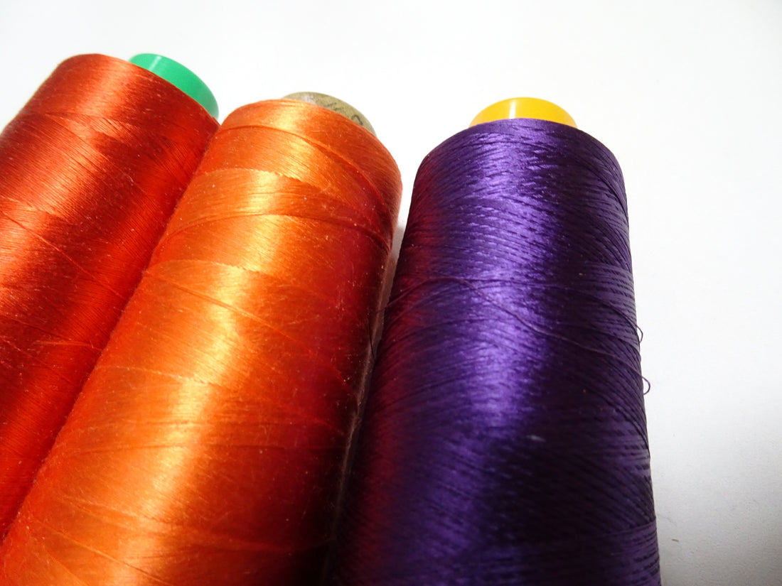 Special Price!! Japanese vintage silk thread 3sets Over 6000M embroidery 15235