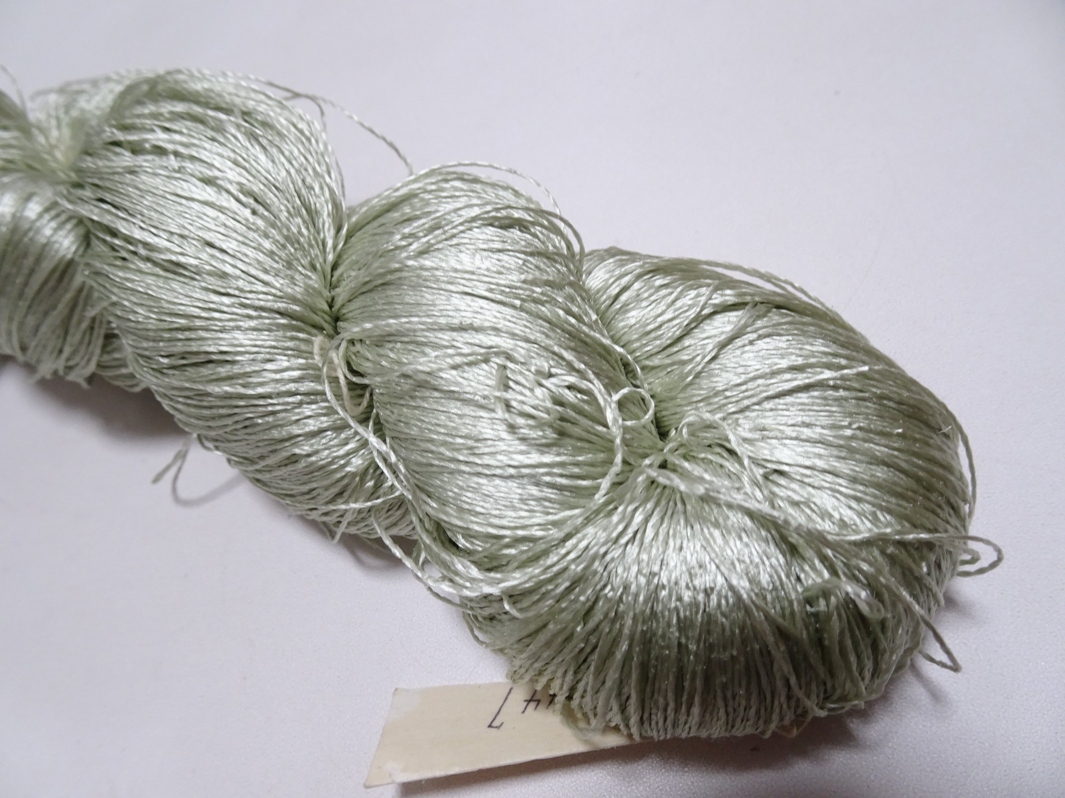 Japanese Vintage Twisted Silk Thread Embroidery 18350