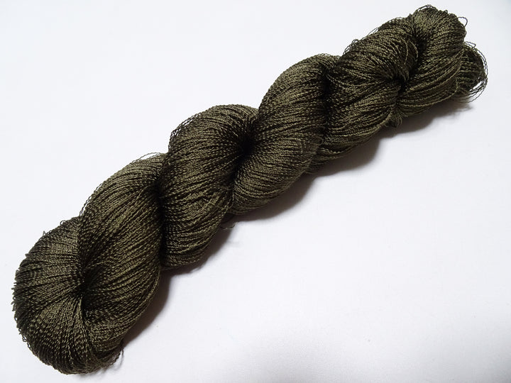 Japanese Vintage Kabe Silk Thread Embroidery & Weaving 16071