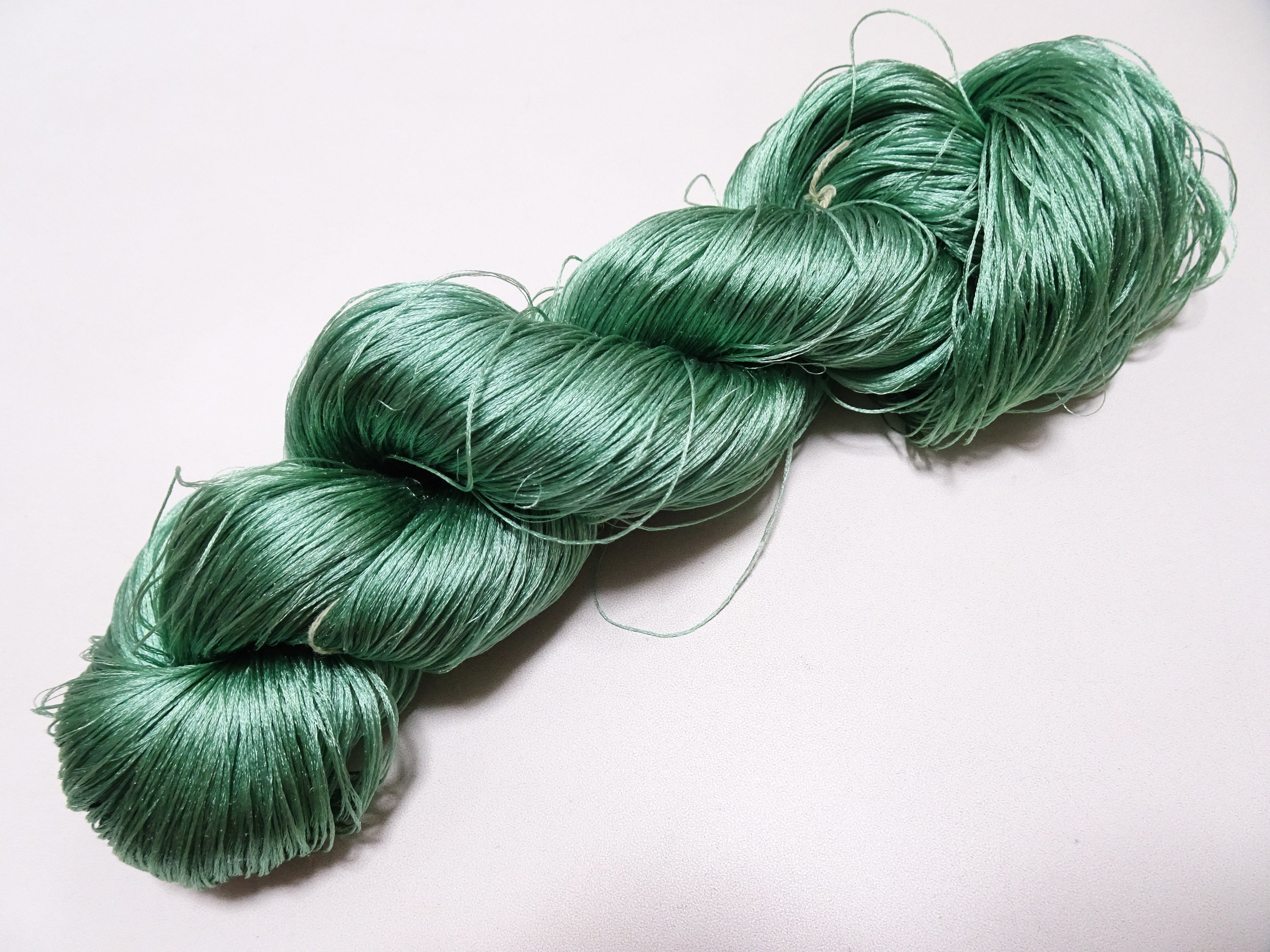 Japanese Vintage 6 Loose-Twist Silk Threads 19288