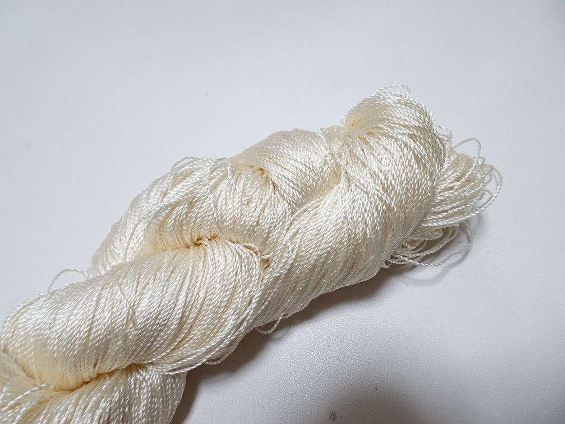 Japanese Vintage Strong Twisted Silk Thread Embroidery & Weaving 15080