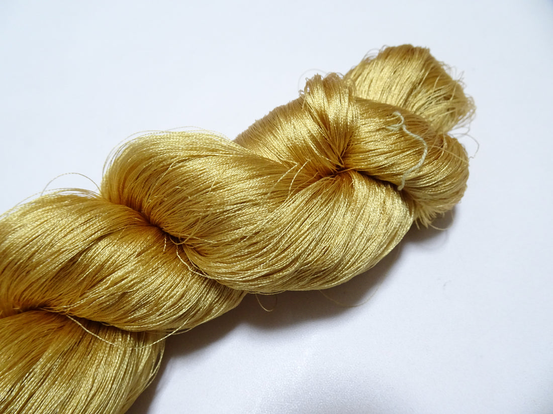 Japanese Vintage Twisted Silk Thread Embroidery 18163