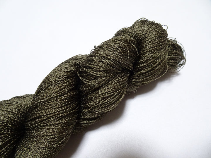 Japanese Vintage Kabe Silk Thread Embroidery & Weaving 16071