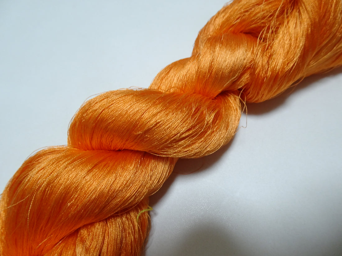 Japanese vintage silk thread embroidery 8710