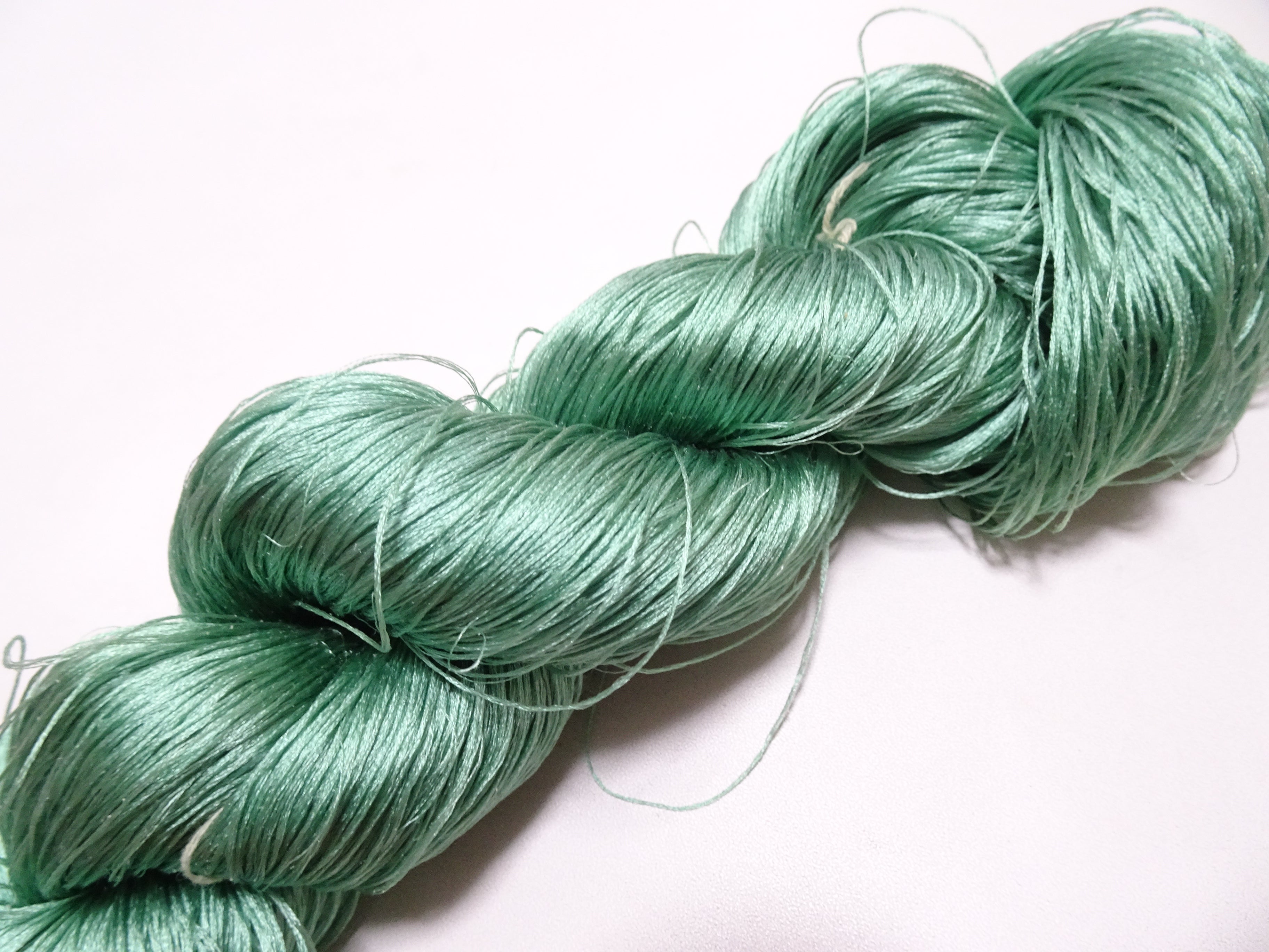 Japanese Vintage 6 Loose-Twist Silk Threads 19288