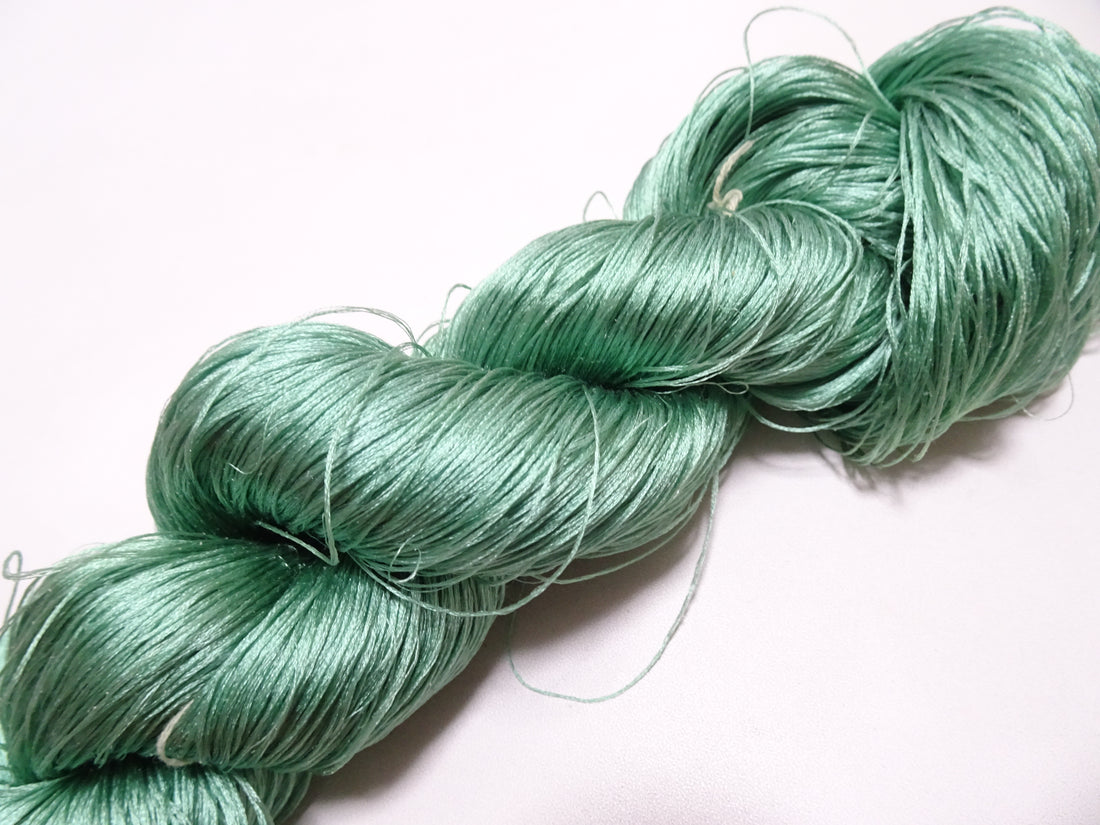 Japanese Vintage 6 Loose-Twist Silk Threads 19288