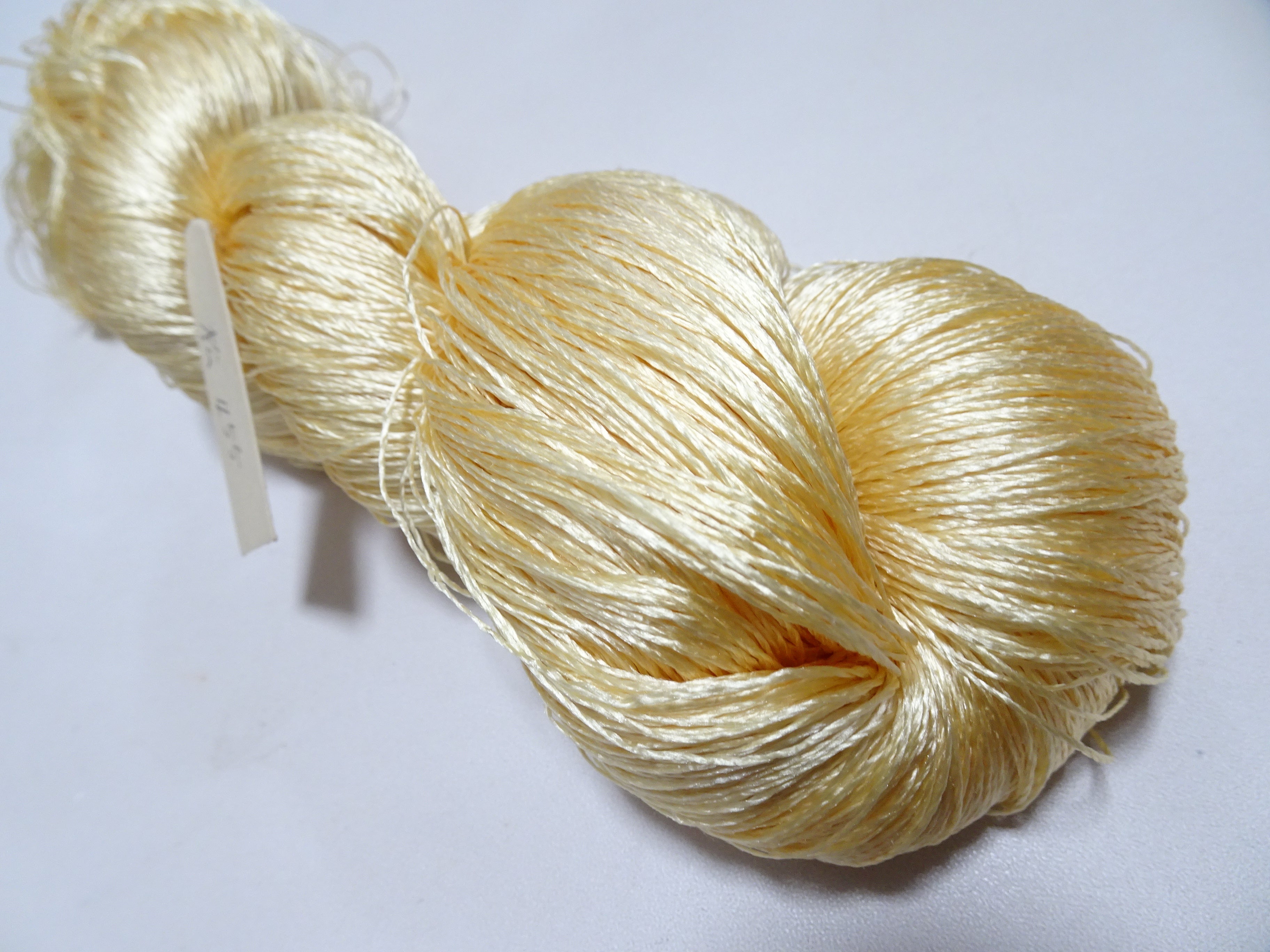 Japanese Vintage Twisted Silk Thread Embroidery 19460
