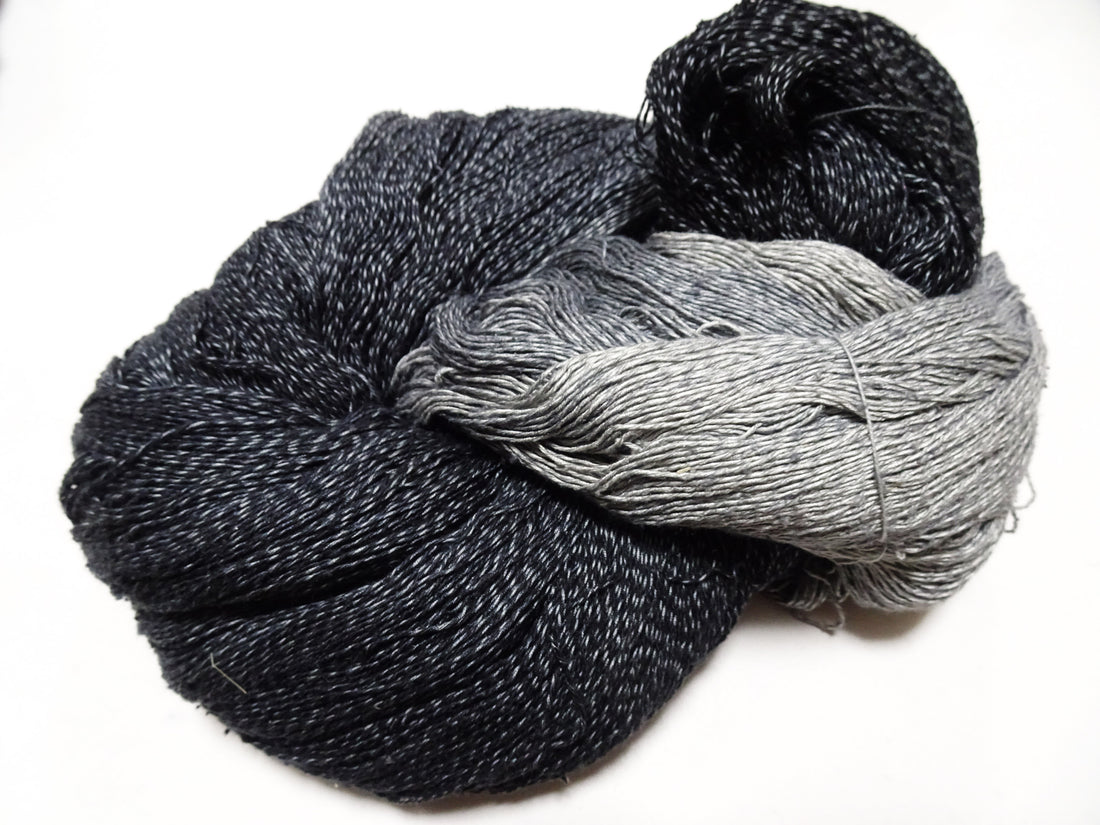 Japanese Tanaka Gen Silk – One-of-a-Kind Hand-Dyed Artistic Silk Thread, Rare Japanese Artisan Yarn, Limited Stock 19154