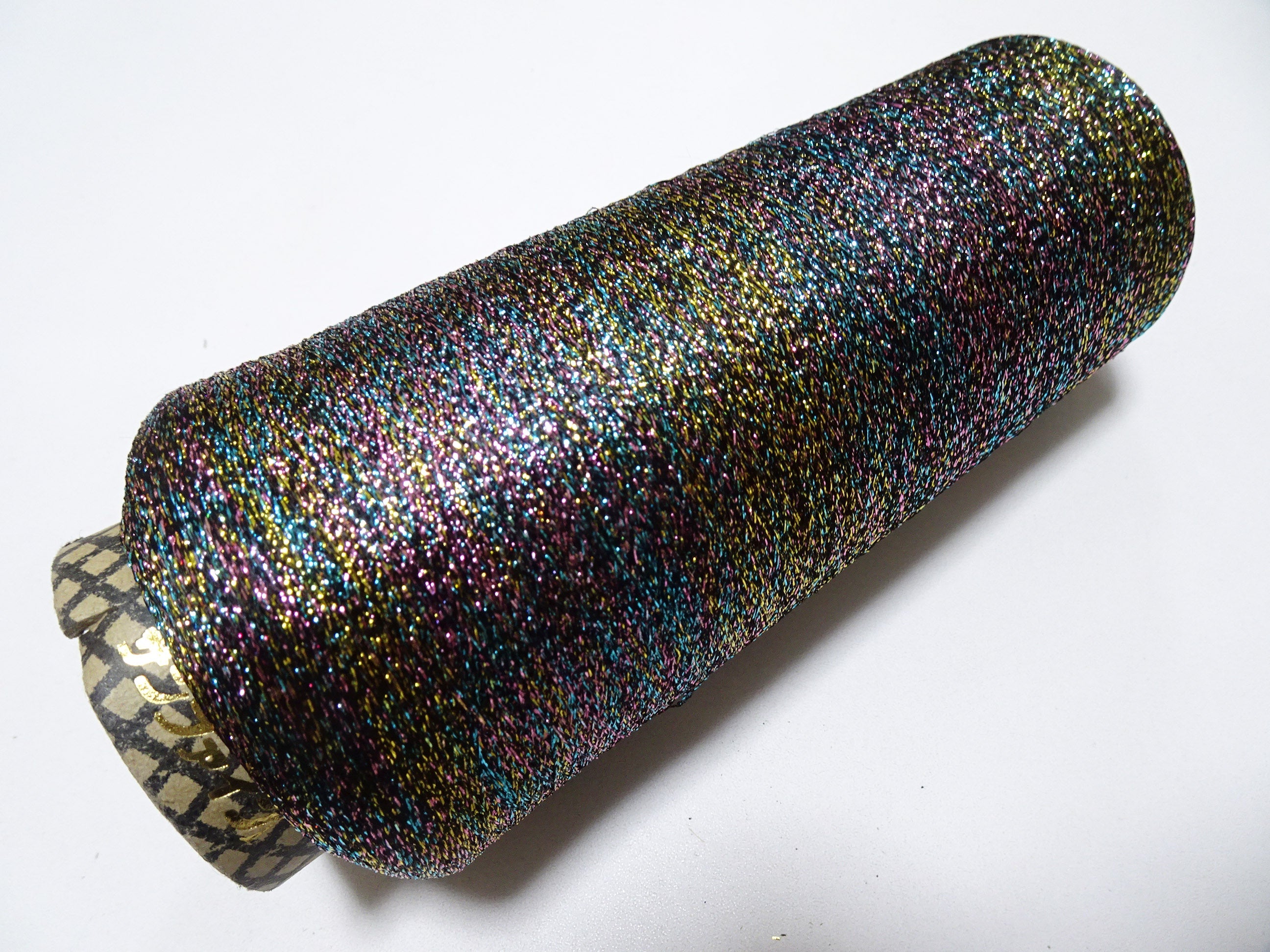 Super rare! Japanese vintage metallic thread embroidery 3000M 9384