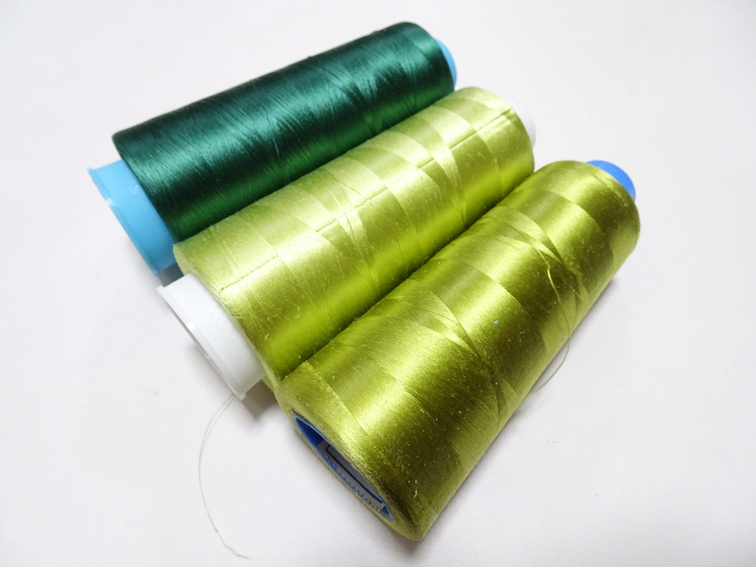 Special Price!! Japanese vintage silk thread 3sets Over 6000M embroidery 15237