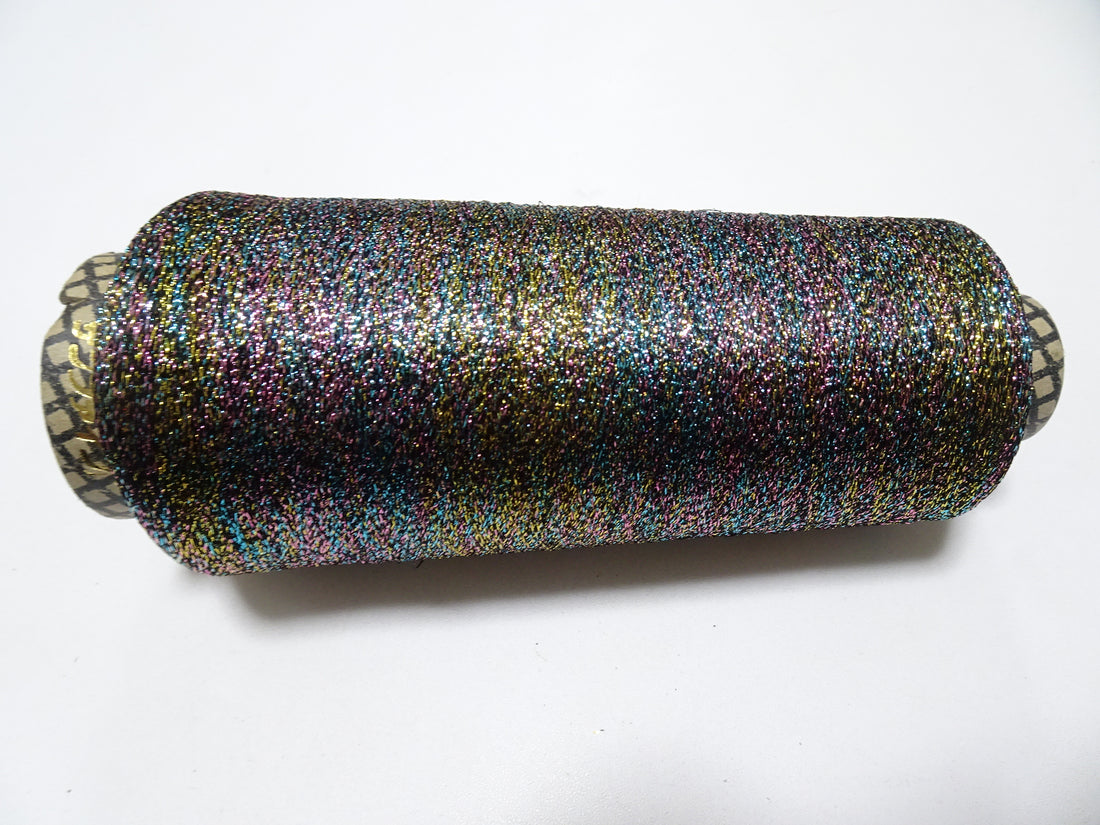 Super rare! Japanese vintage metallic thread embroidery 3000M 9384
