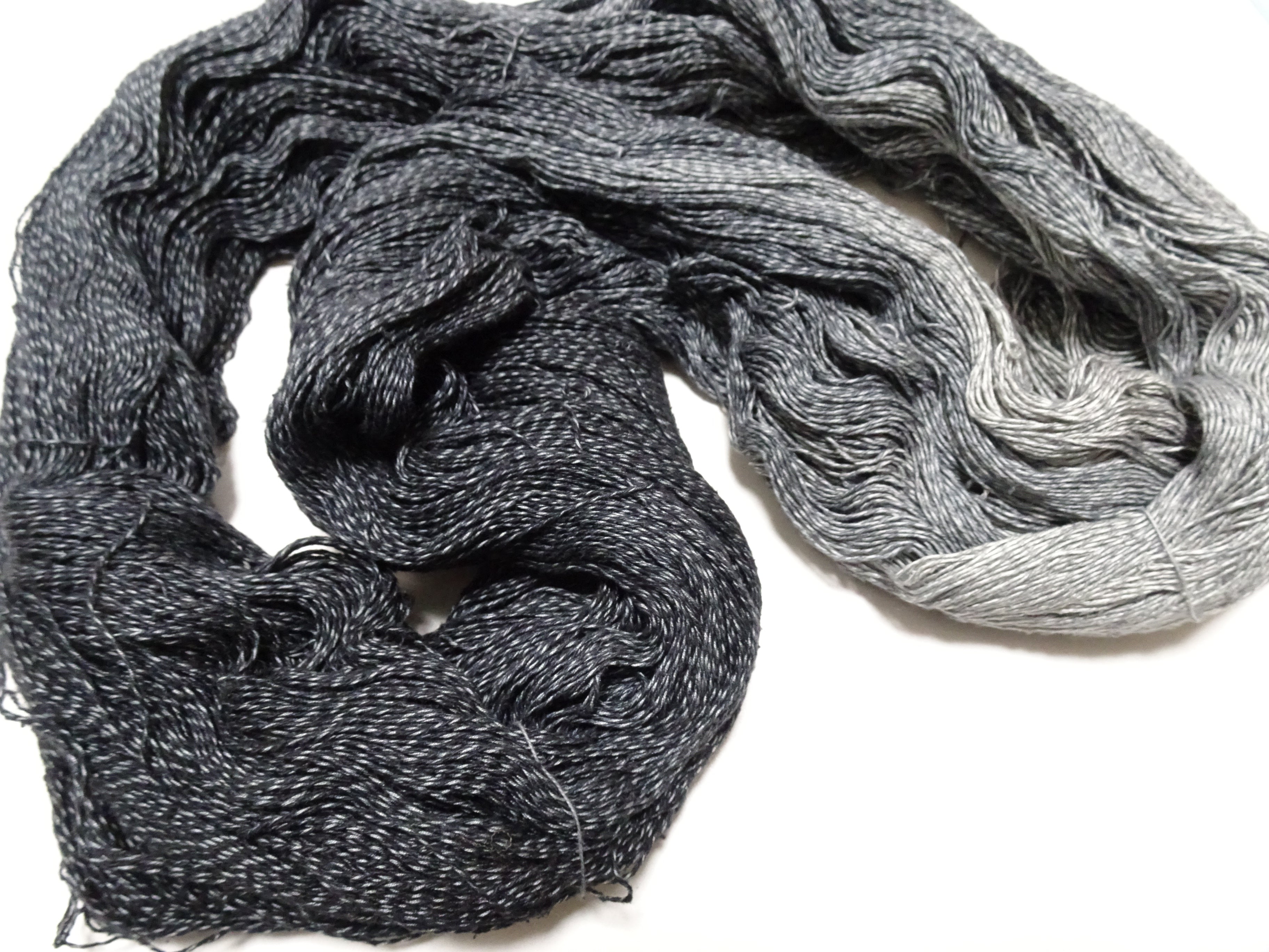 Japanese Tanaka Gen Silk – One-of-a-Kind Hand-Dyed Artistic Silk Thread, Rare Japanese Artisan Yarn, Limited Stock 19154