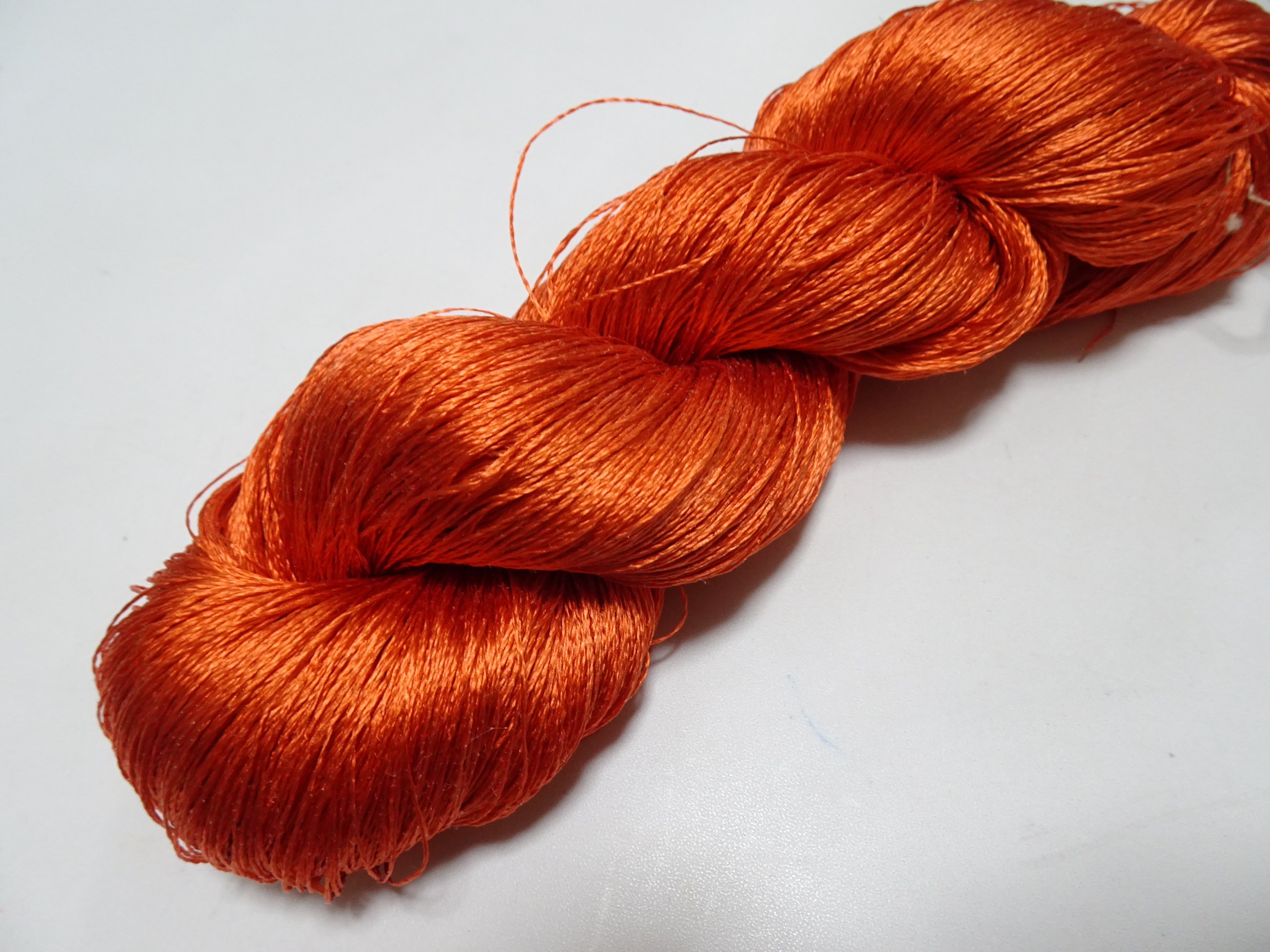 Japanese Vintage Twisted Silk Thread Embroidery 14578