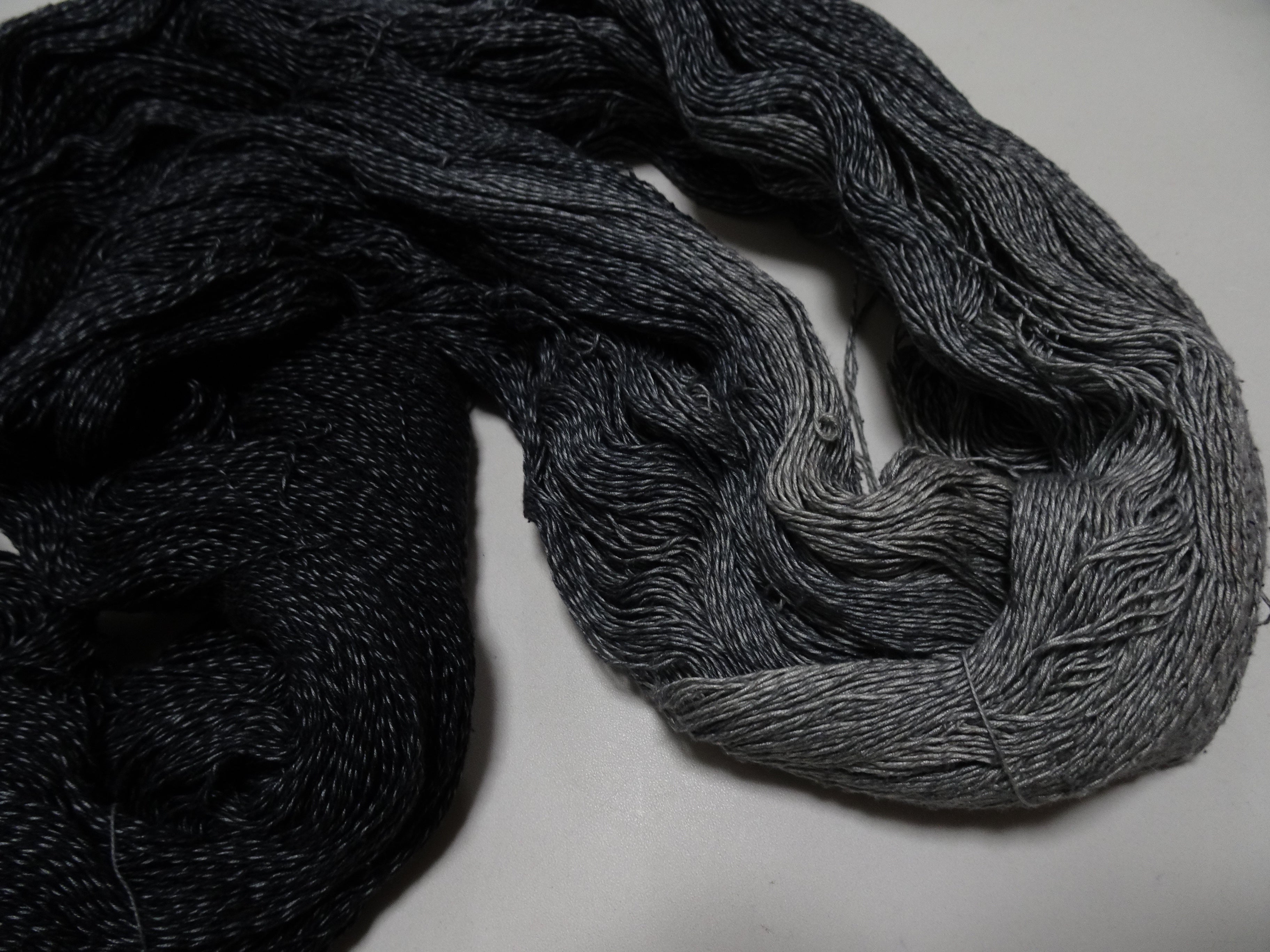 Japanese Tanaka Gen Silk – One-of-a-Kind Hand-Dyed Artistic Silk Thread, Rare Japanese Artisan Yarn, Limited Stock 19154