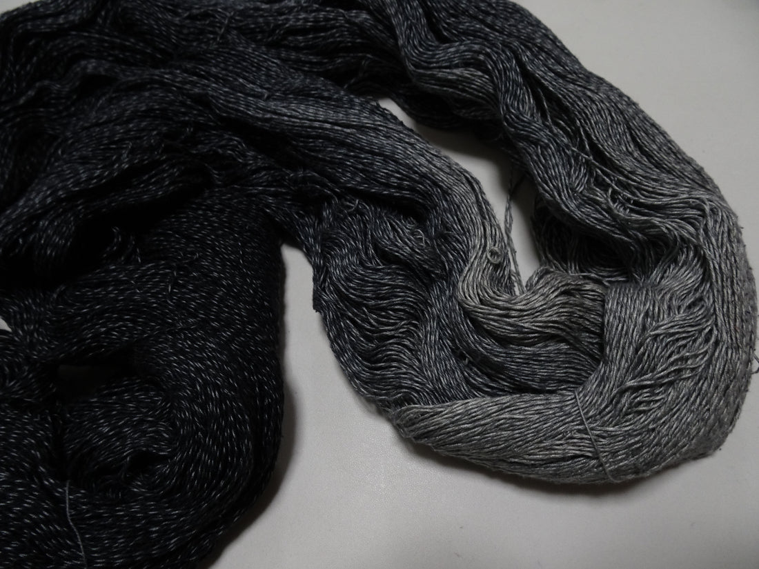 Japanese Tanaka Gen Silk – One-of-a-Kind Hand-Dyed Artistic Silk Thread, Rare Japanese Artisan Yarn, Limited Stock 19154