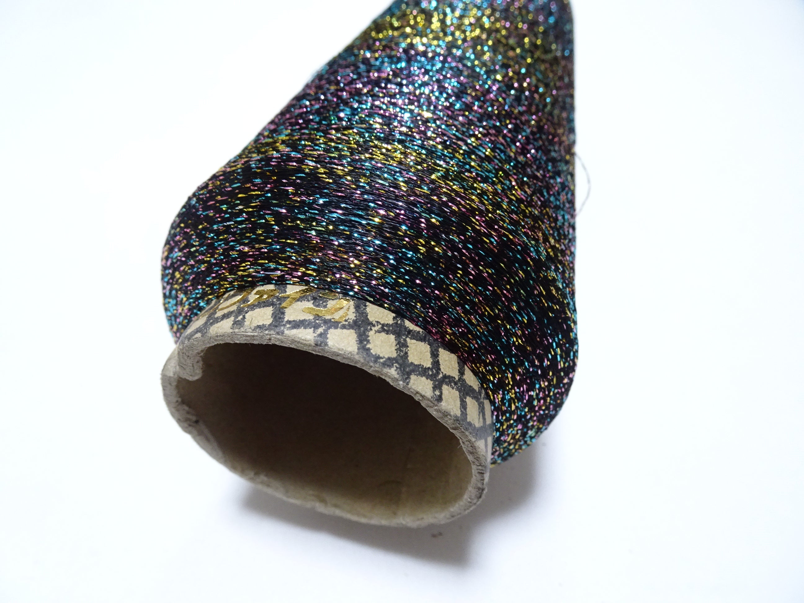 Super rare! Japanese vintage metallic thread embroidery 3000M 9384