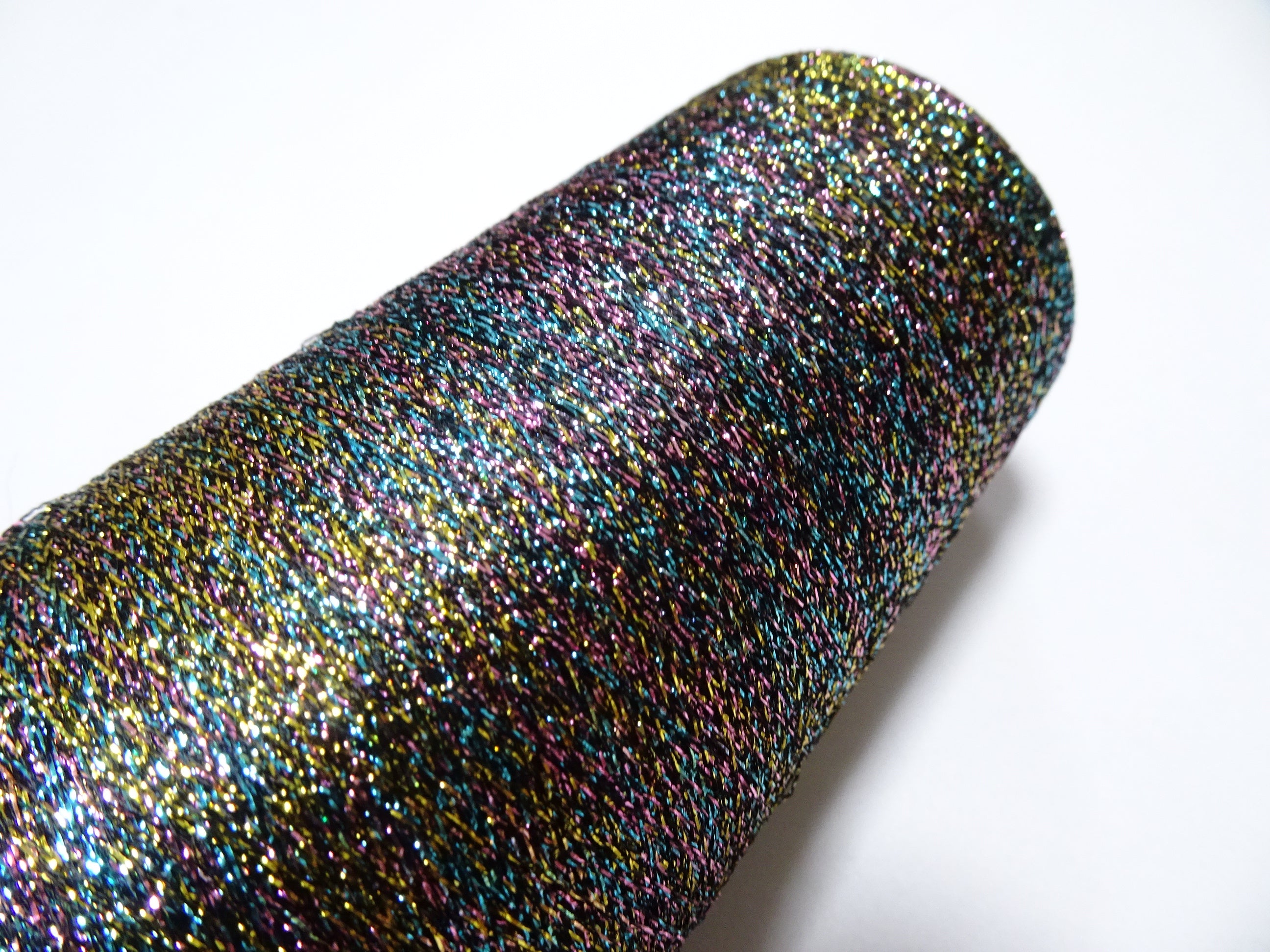 Super rare! Japanese vintage metallic thread embroidery 3000M 9384