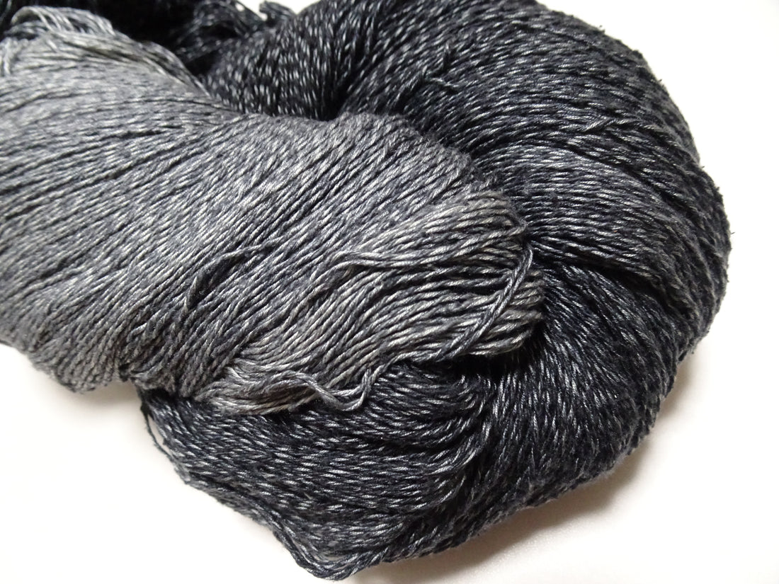 Japanese Tanaka Gen Silk – One-of-a-Kind Hand-Dyed Artistic Silk Thread, Rare Japanese Artisan Yarn, Limited Stock 19154