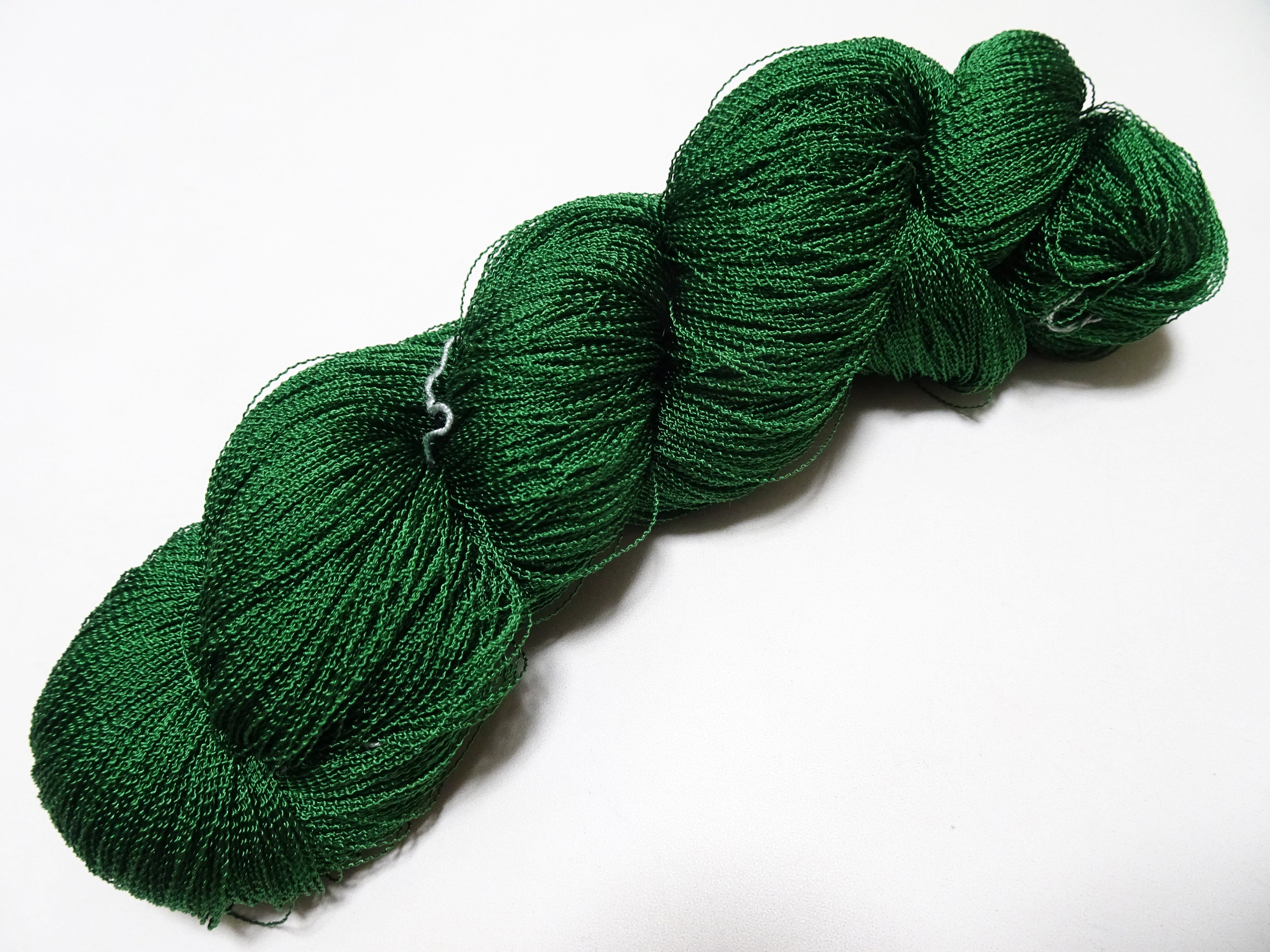 Japanese Vintage Kabe Silk Thread Embroidery & Weaving 16073