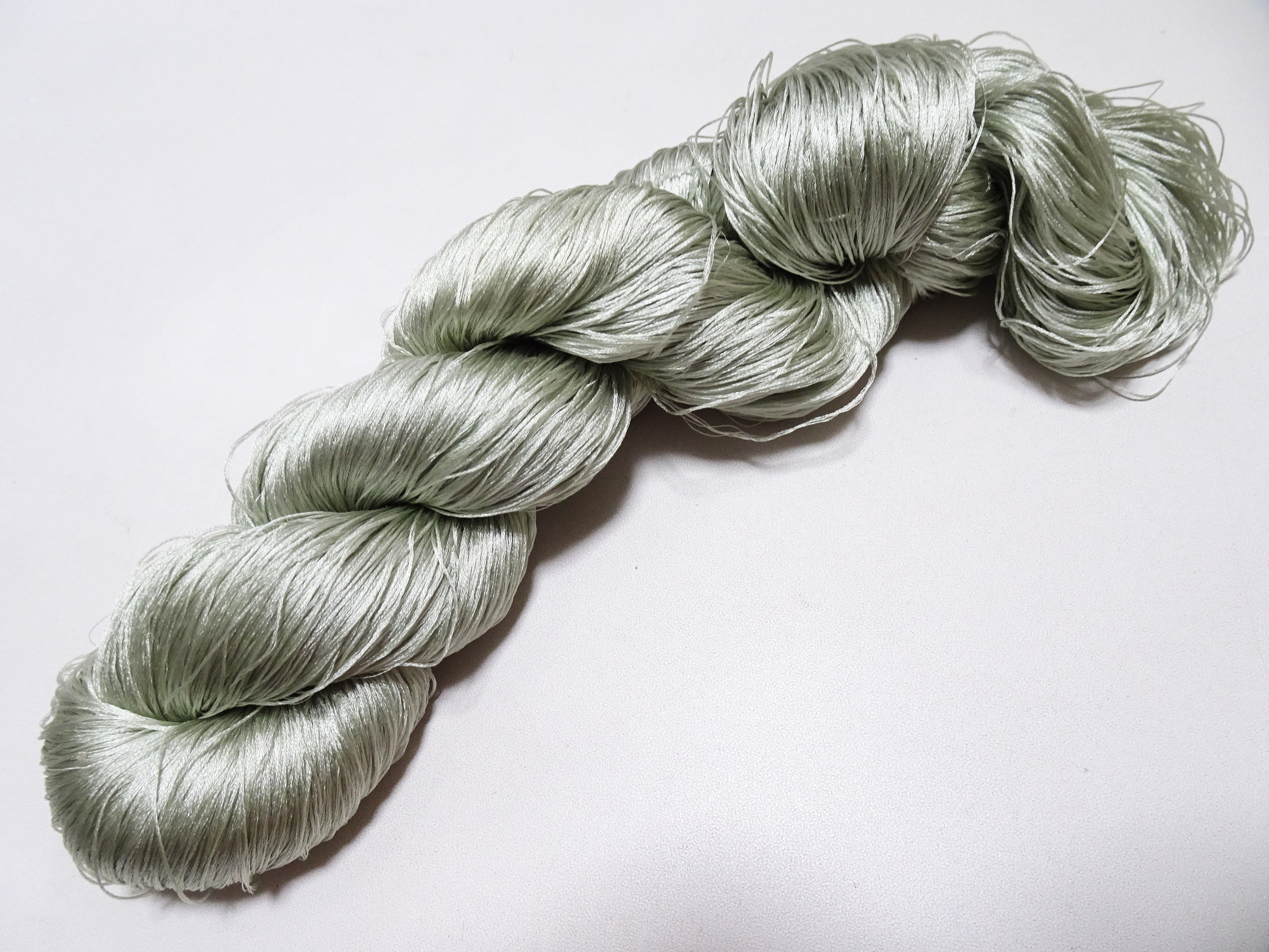 Japanese Vintage 6 Loose-Twist Silk Threads 19290