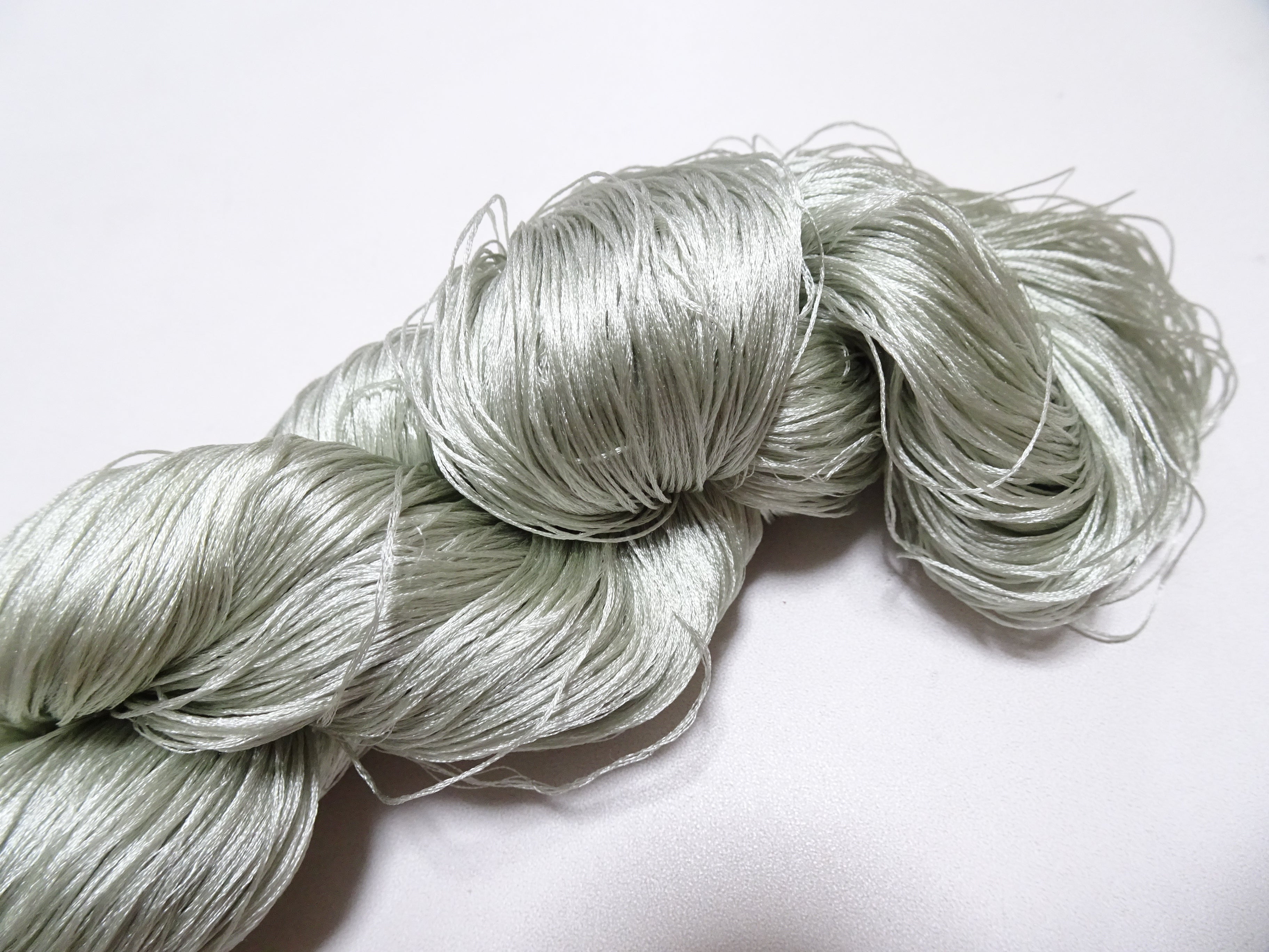 Japanese Vintage 6 Loose-Twist Silk Threads 19290