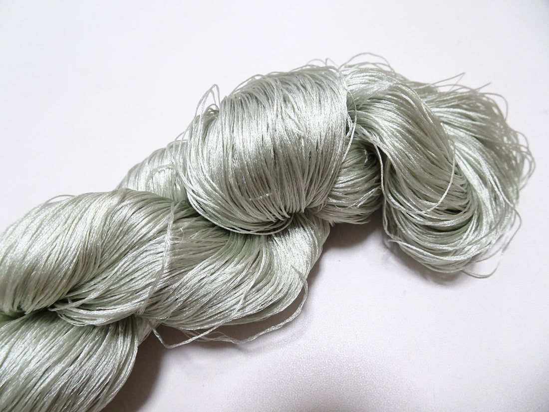 Japanese Vintage 6 Loose-Twist Silk Threads 19290