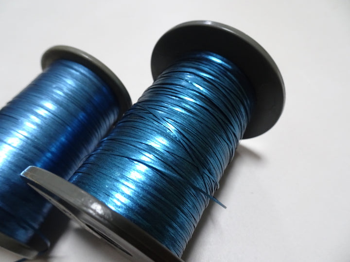 Japanese Vintage Metallic thread flat Wide type Hirahaku 3set  Aluminum foil &  Washi(japanese paper) embroidery 18671