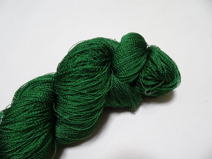 Japanese Vintage Kabe Silk Thread Embroidery & Weaving 16073