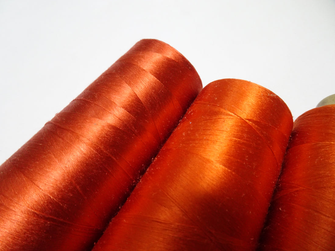 Special Price!! Japanese vintage silk thread 3sets Over 6000M embroidery 15238