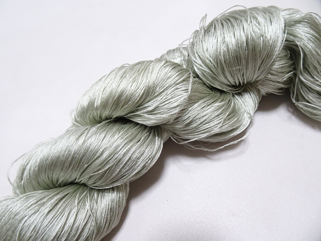 Japanese Vintage 6 Loose-Twist Silk Threads 19290