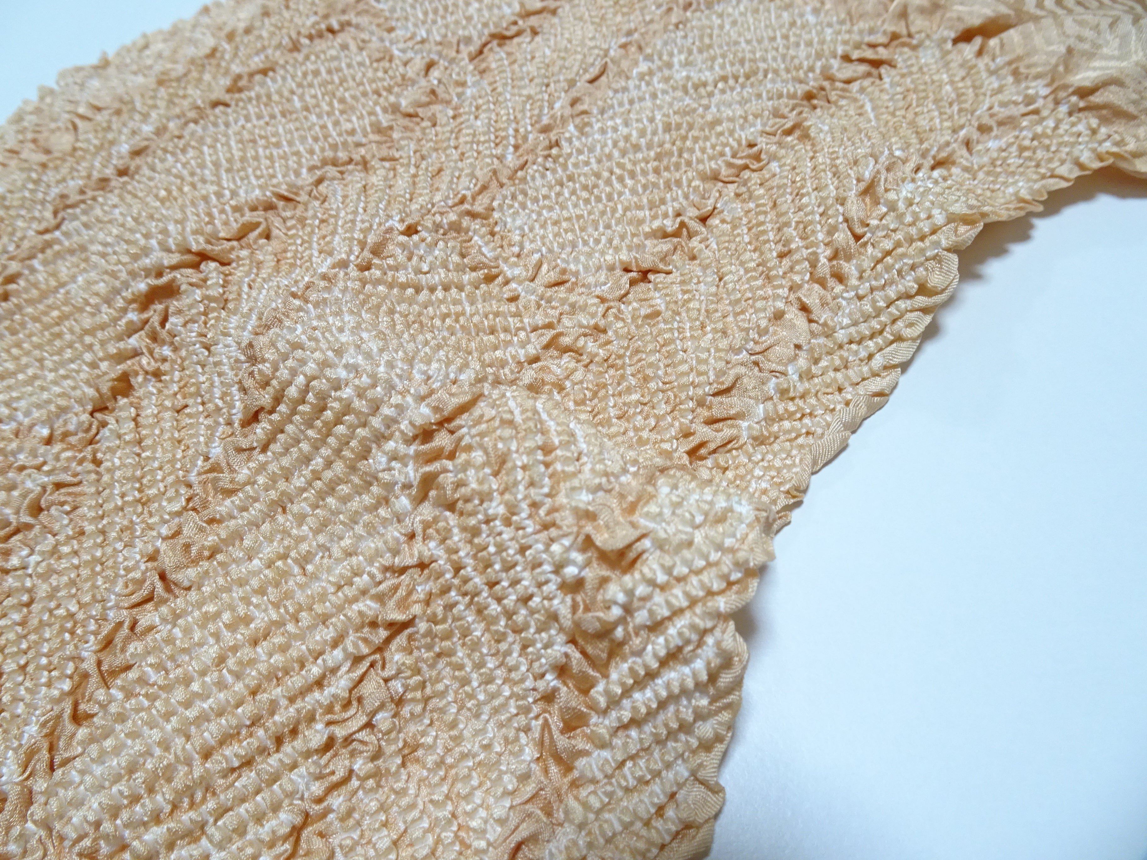 Japanese Kimono Silk Obi Age Shibori  18068