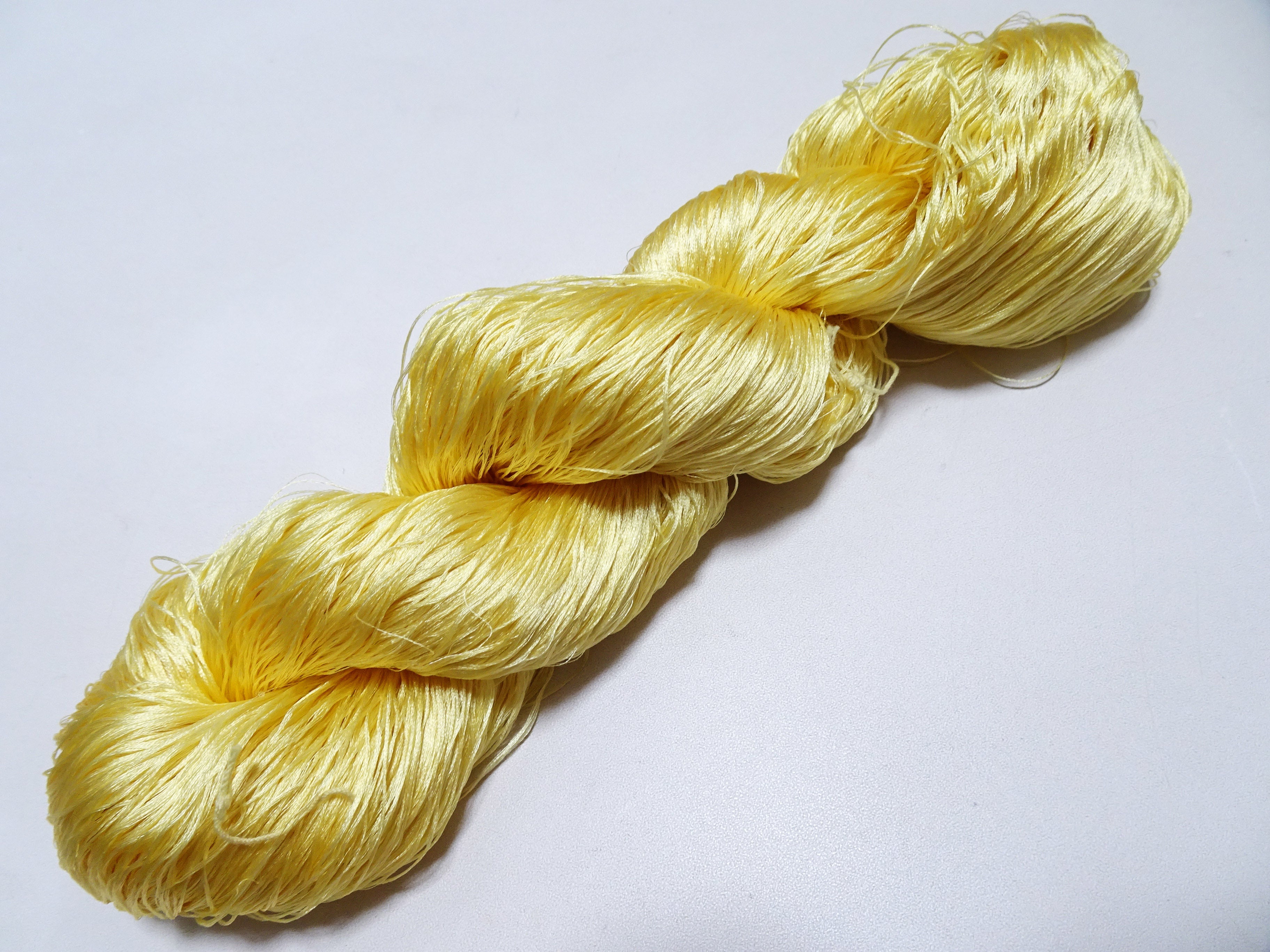 Japanese Vintage 6 Loose-Twist Silk Threads 19291