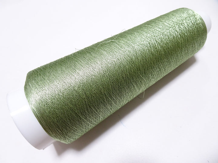 Japanese vintage rare Superb pure silver leaf thread color SA3 2000M