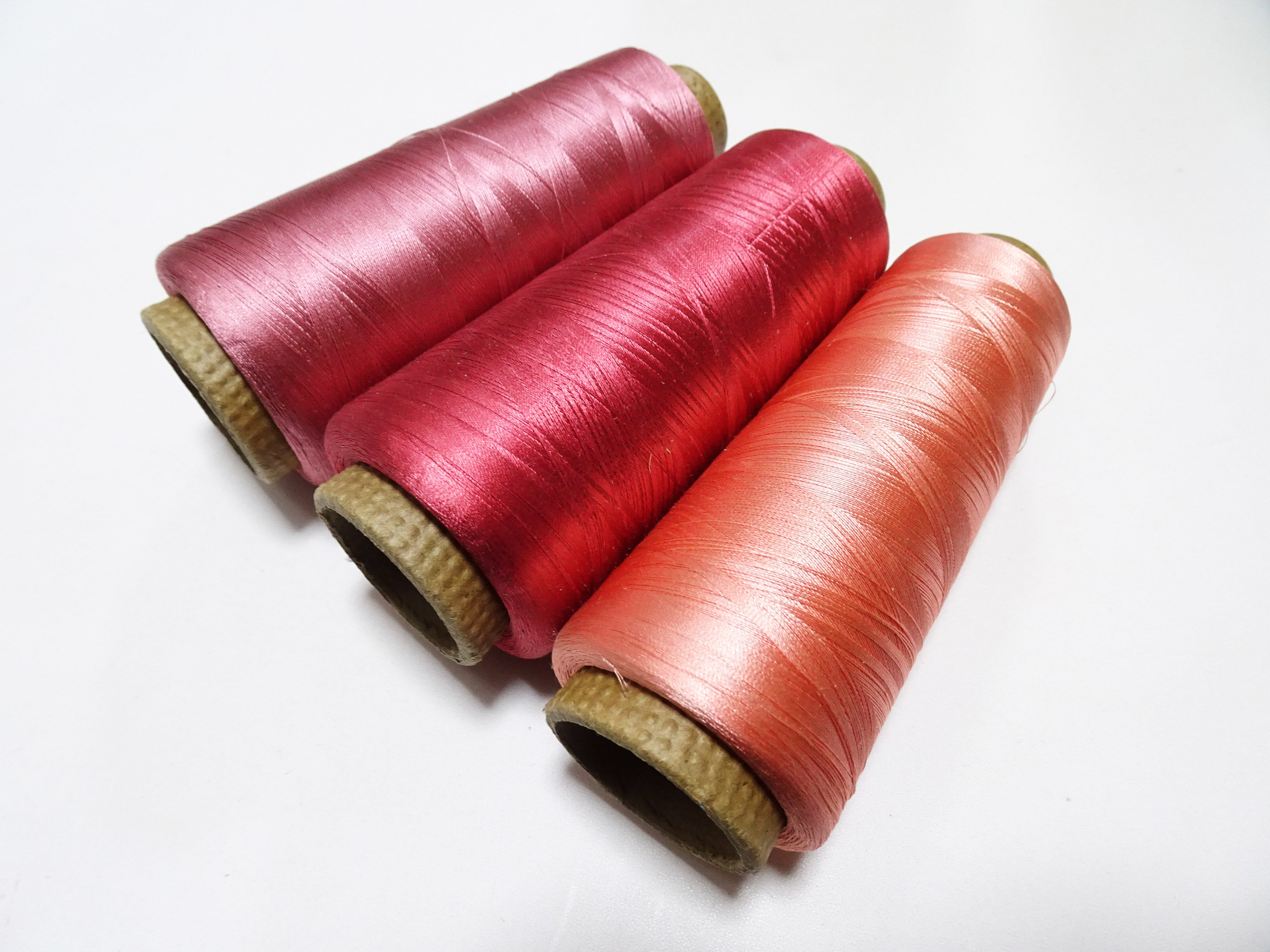Special Price!! Japanese vintage silk thread 3sets Over 6000M embroidery 15239