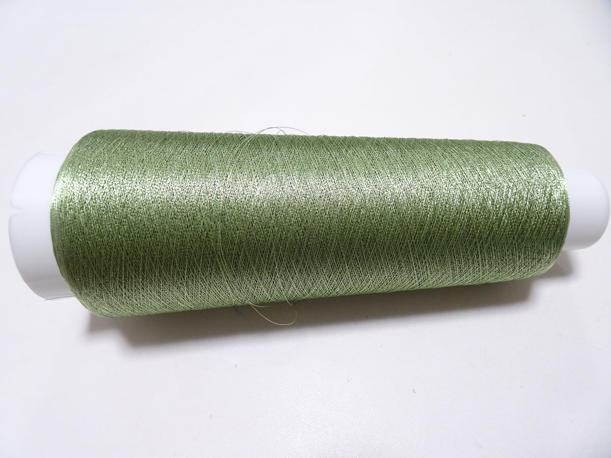 Japanese vintage rare Superb pure silver leaf thread color SA3 2000M ...