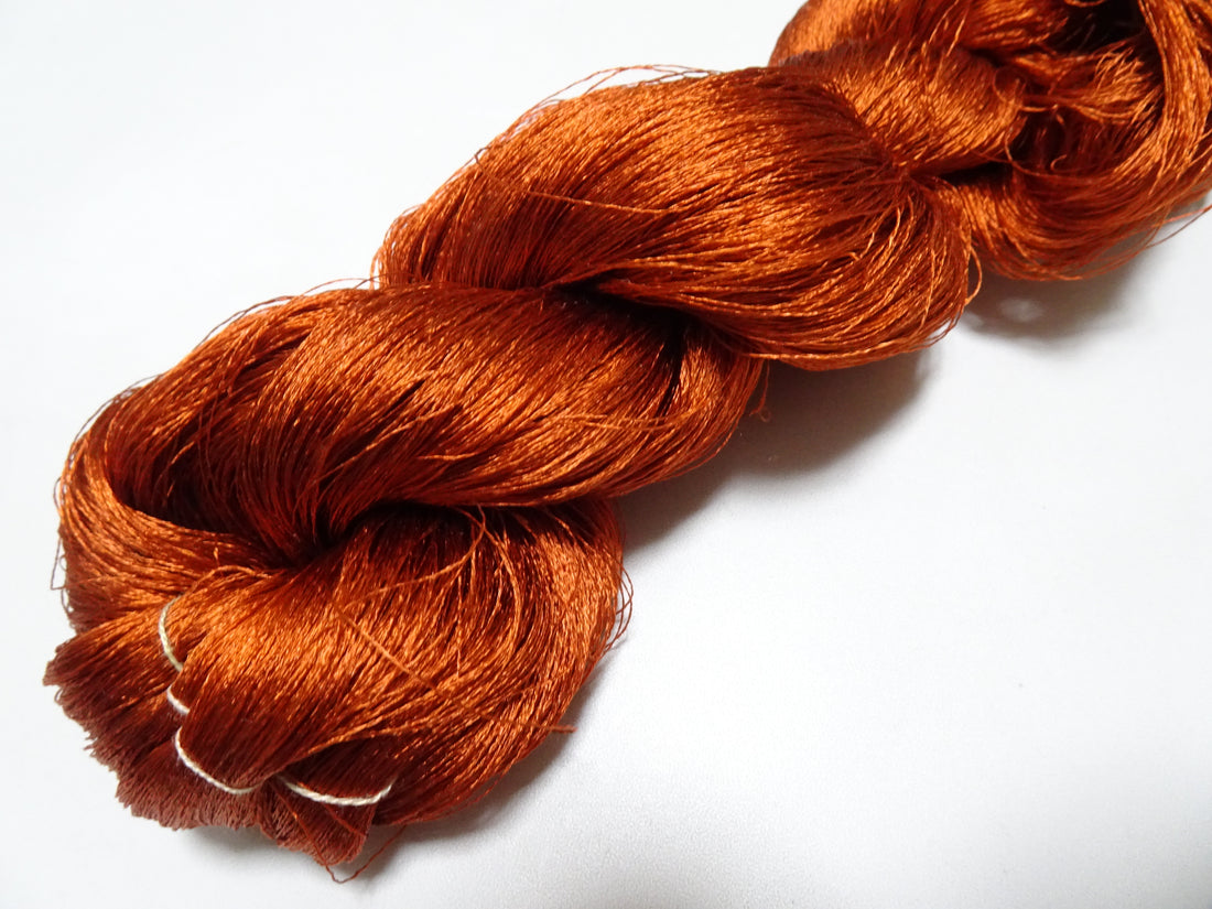 Japanese Vintage Twisted Silk Thread Embroidery 19926