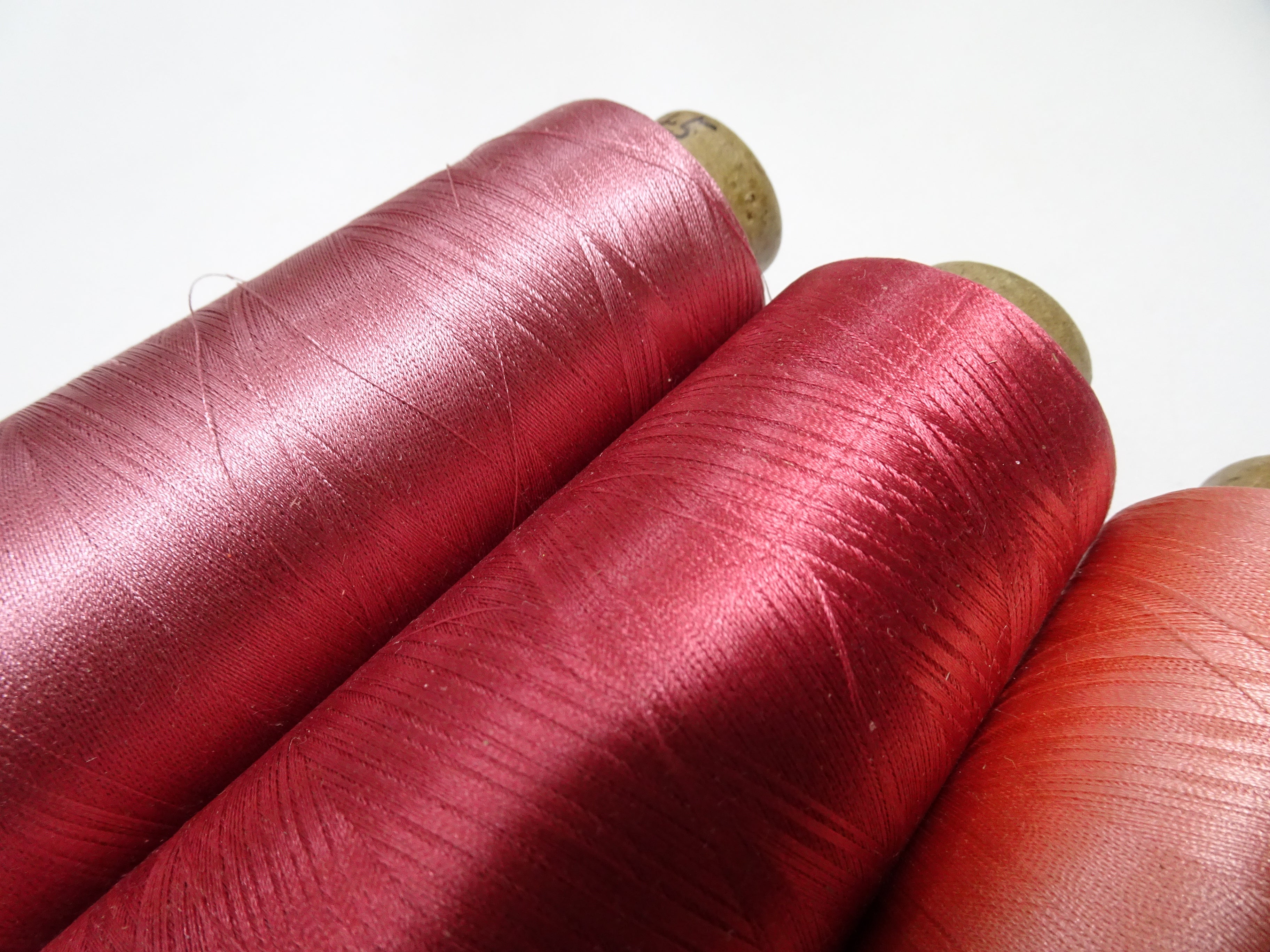 Special Price!! Japanese vintage silk thread 3sets Over 6000M embroidery 15239