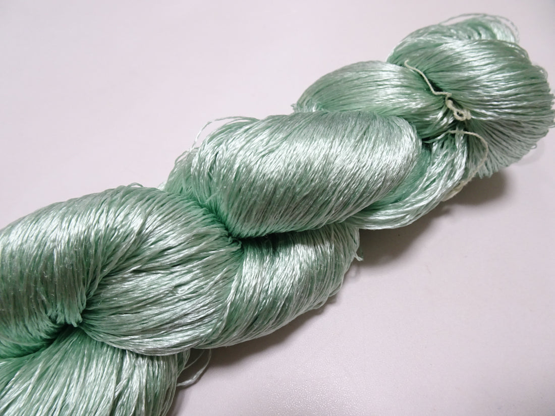 Japanese Vintage Twisted Silk Thread Embroidery 14580