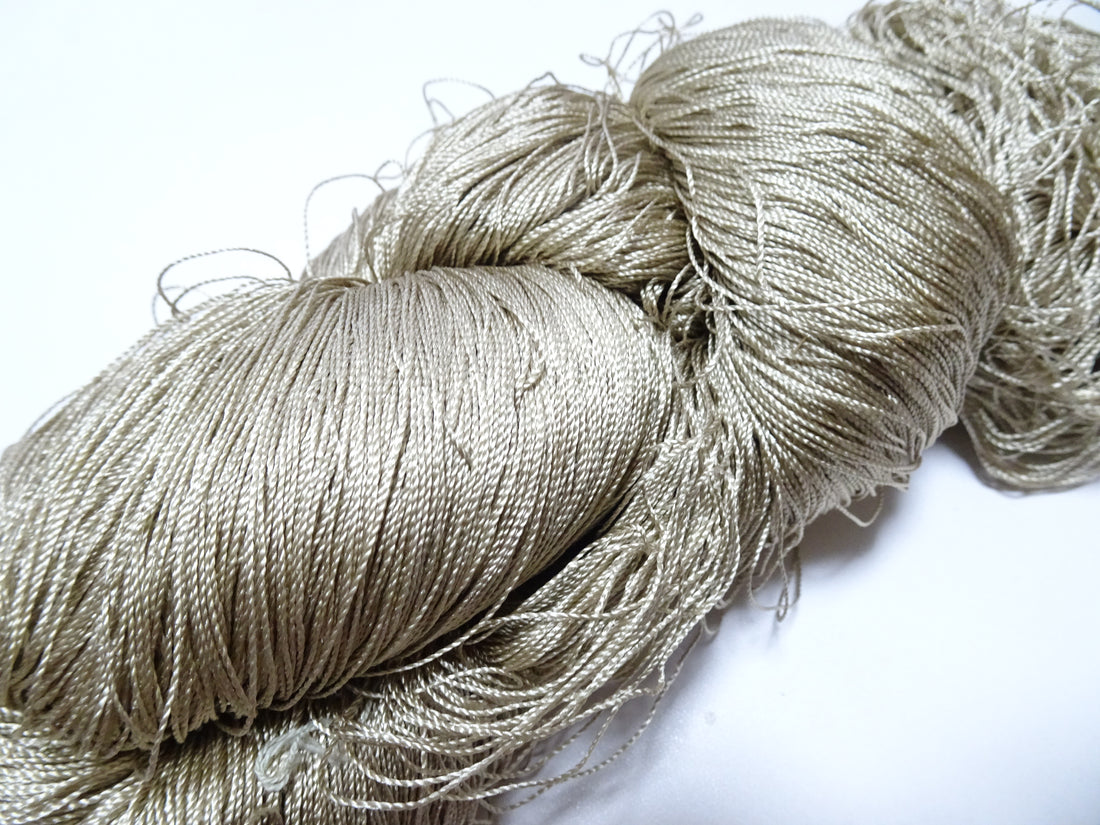 Japanese Vintage Strong Twisted Silk Thread Embroidery & Weaving 15083