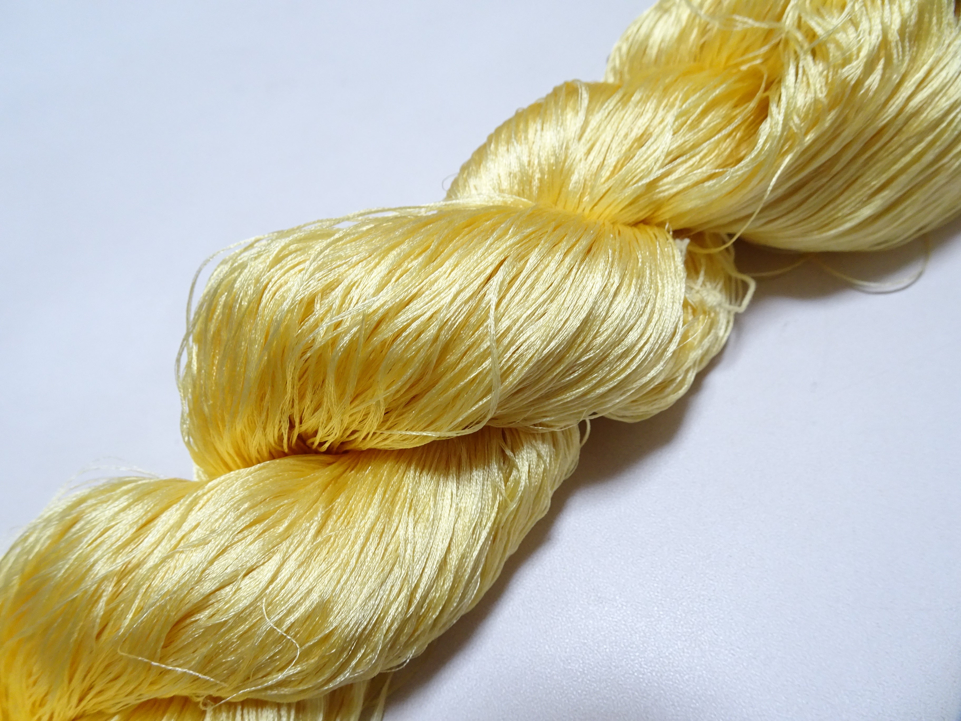 Japanese Vintage 6 Loose-Twist Silk Threads 19291
