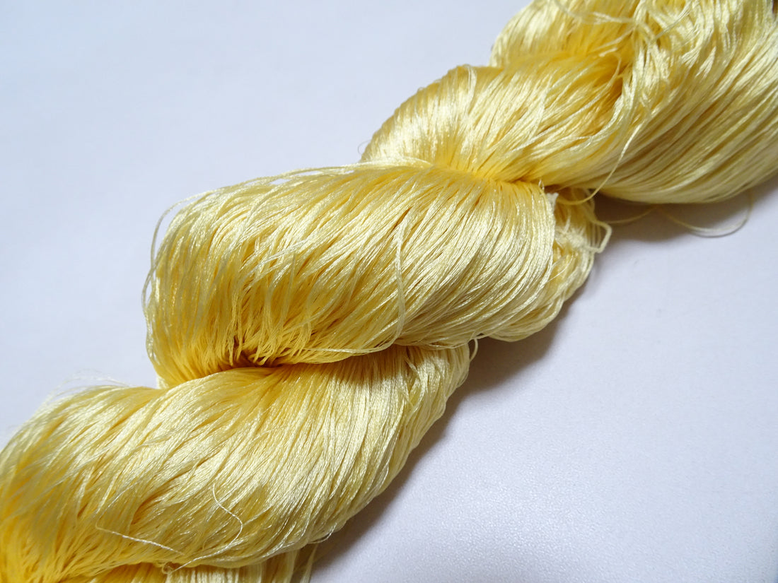 Japanese Vintage 6 Loose-Twist Silk Threads 19291