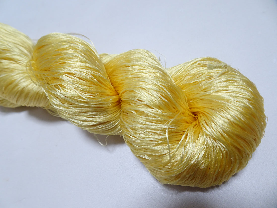 Japanese Vintage 6 Loose-Twist Silk Threads 19291