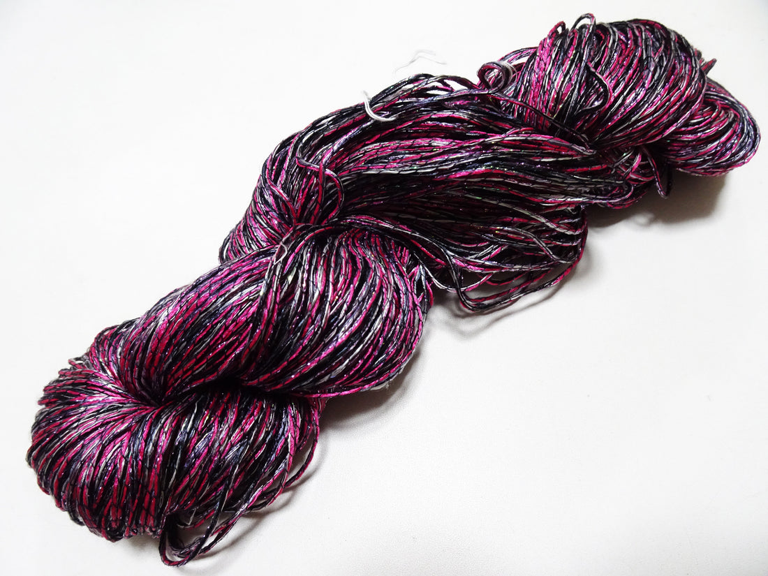 Japanese Tanaka Gen Silk – One-of-a-Kind Hand-Dyed Artistic Silk Thread, Rare Japanese Artisan Yarn, Limited Stock 19157
