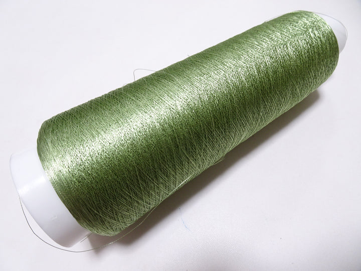 Japanese vintage rare Superb pure silver leaf thread color SA4 2000M