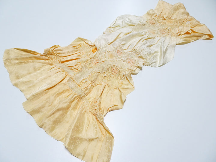 Japanese Kimono Silk Obi Age Shibori  18070