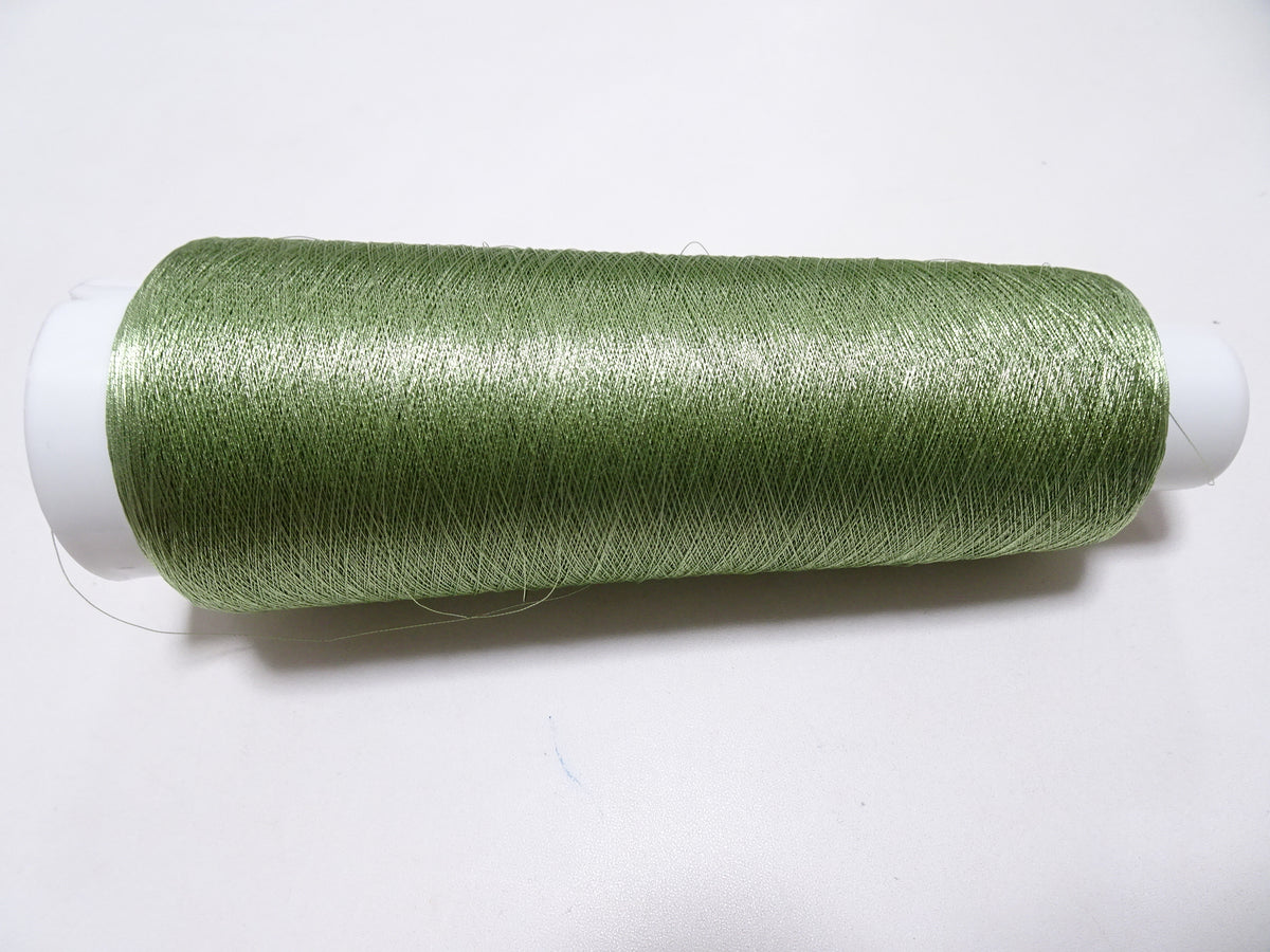 Japanese vintage rare Superb pure silver leaf thread color SA4 2000M ...