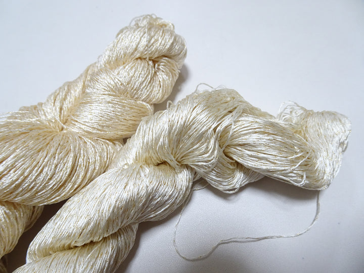 Japanese Vintage High Class Rare Silk Thread Mixture of Gold embroidery 15969